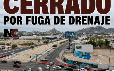 Rehabilitación de drenaje provocará cierre parcial en Paseo Río Sonora durante casi un mes