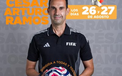 Capacítate con el árbitro mundialista César Arturo Ramos a través del IDH