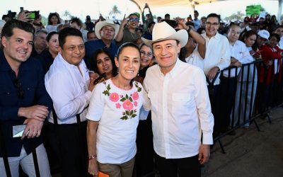 Durazo y Sheinbaum atienden rezagos históricos y transforman Cajeme con más de 11 mil millones de pesos