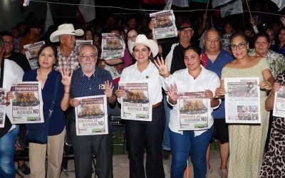 Celida López lidera asamblea informativa de Morena en Sonora