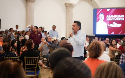 Javier Lamarque se reúne con líderes del sur de Sonora