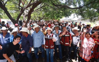 Celida López recorre Sonora en proceso interno de Morena