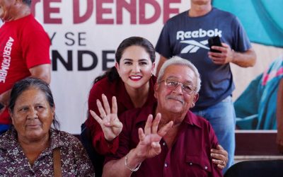 Celida López destaca la importancia del campo en Bácum