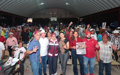 Celida López recibe respaldo para coordinar comités de defensa en Sonora
