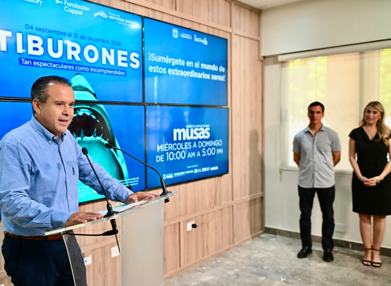 Anuncia Toño Astiazarán exposición internacional TIBURONES en Hermosillo (2)