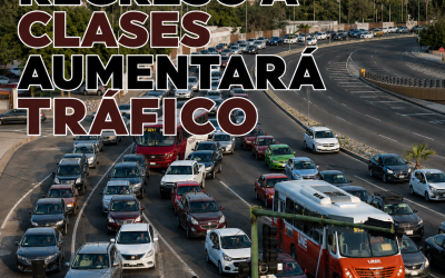 Regreso a clases aumentará el tráfico en Hermosillo