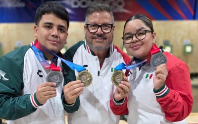 Pistoleros sonorenses demuestran precisión con una cosecha de cuatro medallas en los JCC