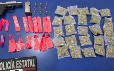 Mantiene Policía Estatal acciones contra el delito con aseguramientos en Cajeme