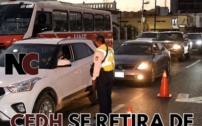 CEDH se retira de los alcoholímetros en Hermosillo