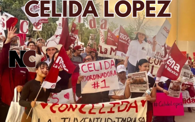 Resplado a Celida López en activación estatal