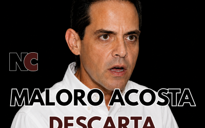 Maloro Acosta deja fuera candidatura para 2027
