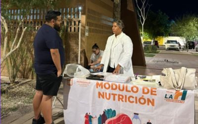 Ofrece Gobierno Municipal consultas nutricionales gratuitas en distintos sectores de la ciudad
