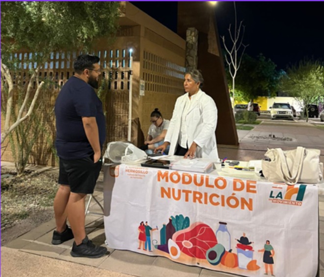 Ofrece Gobierno Municipal consultas nutricionales gratuitas en distintos sectores de la ciudad