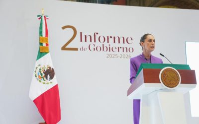 Claudia Sheinbaum presenta Segundo Informe de Gobierno
