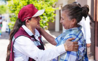 Celida López recorre Sonora en busca de coordinación regional