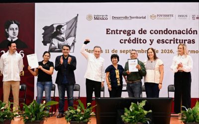 Sonora entrega más de 39 mil escrituras de vivienda sin costo