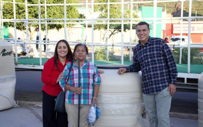Implementan subsidio para tinacos en Guaymas