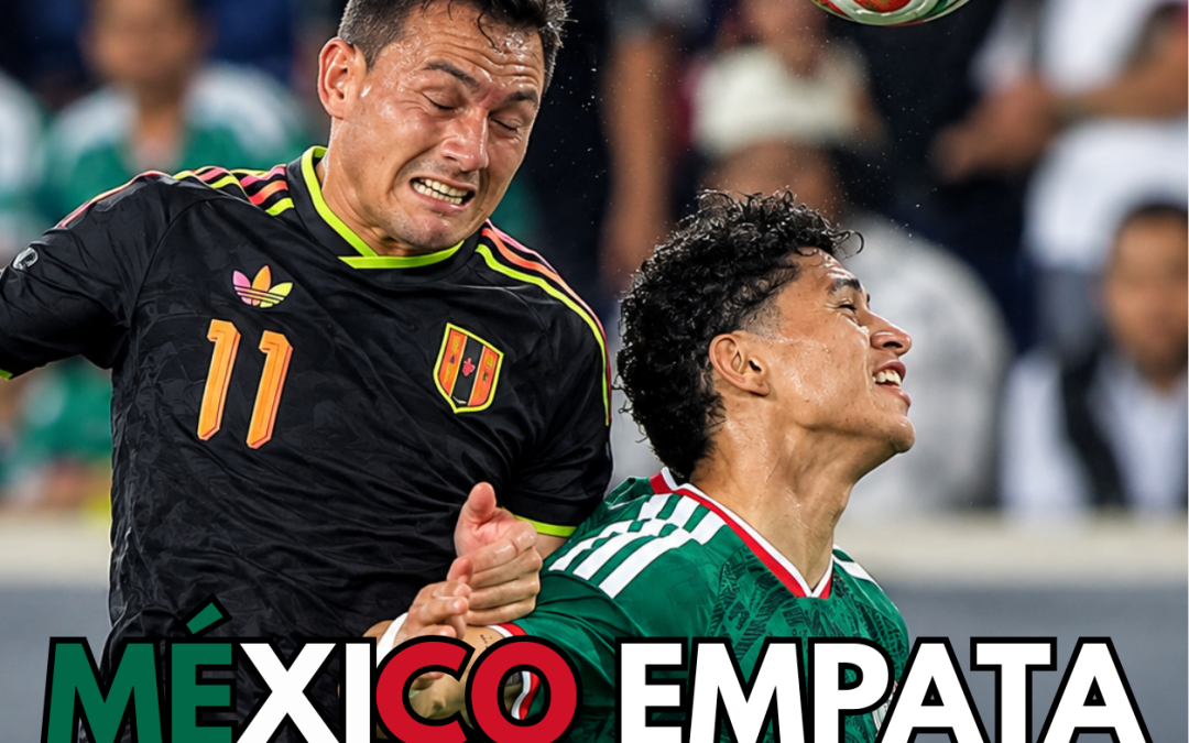 México empata 1-1 ante Perú