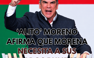 ‘Alito’ Moreno afirma que Morena necesita a sus aliados rumbo a 2027