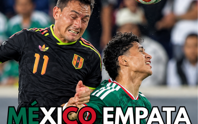 México empata 1-1 ante Perú