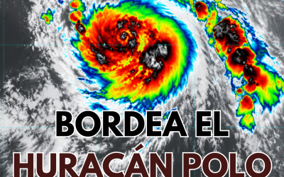 BORDEA EL HURACÁN POLO A MÉXICO