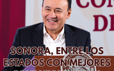 SONORA, ENTRE LOS ESTADOS CON MEJORES CONDICIONES PARA TRABAJAR