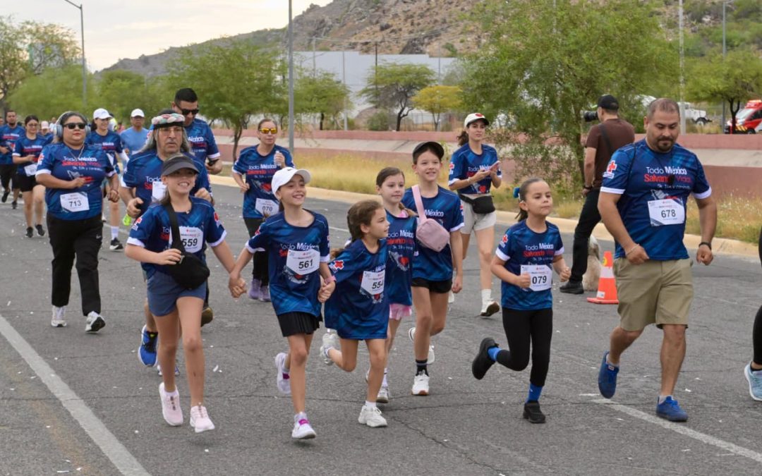 Reconoce Toño Astiazarán labor de Cruz Roja durante carrera “Todo México Salvando Vidas”