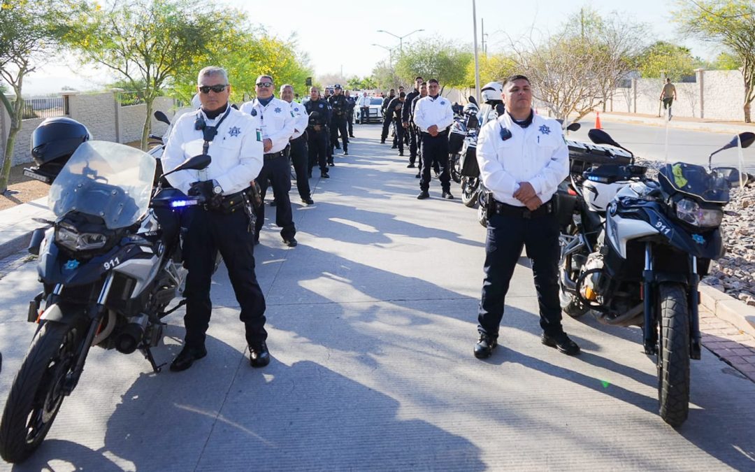 Refuerza Toño Astiazarán seguridad y acorta tiempos de respuesta en beneficio de las familias hermosillenses