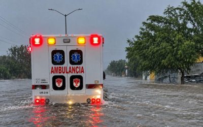 Atienden a mujer embarazada durante operativo de Salud por huracán Polo en Guaymas y Empalme