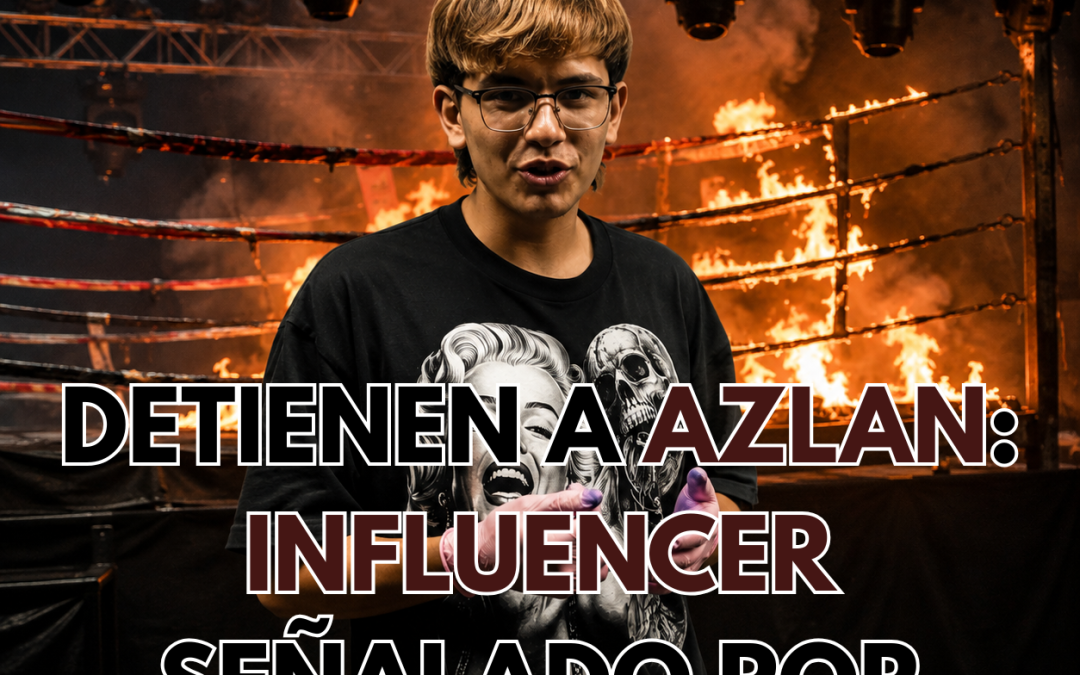 Detienen a Azlan: Influencer señalado por ataque al CUM
