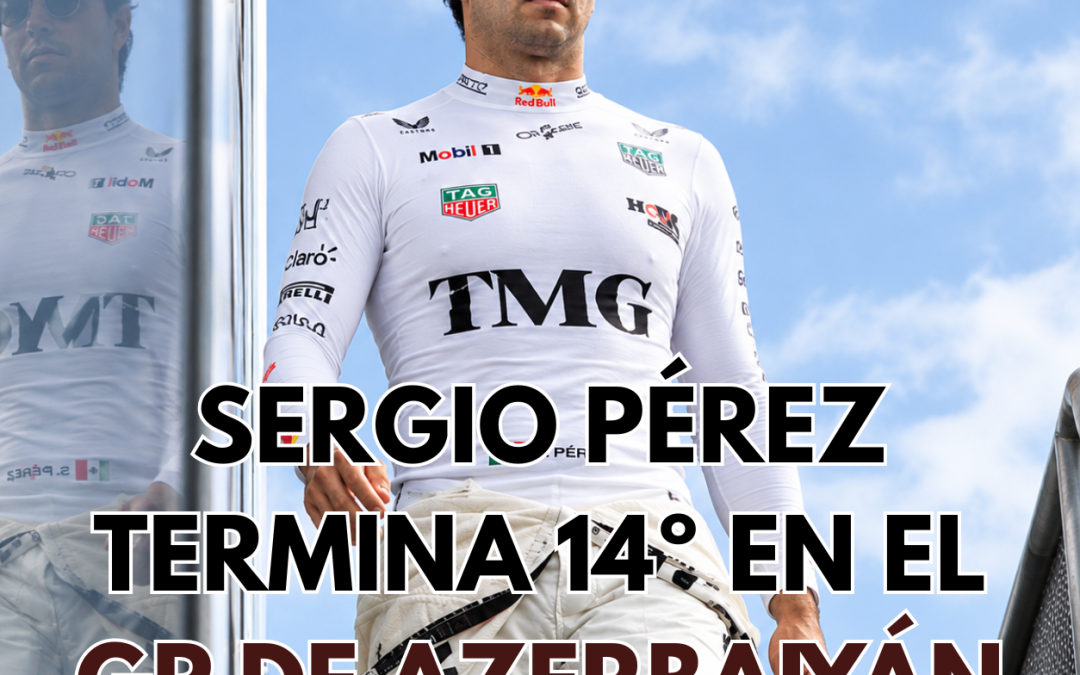 Sergio Pérez termina 14º en el GP de Azerbaiyán con Cadillac