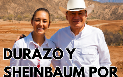 Alfonso Durazo y Claudia Sheinbaum por Sonora