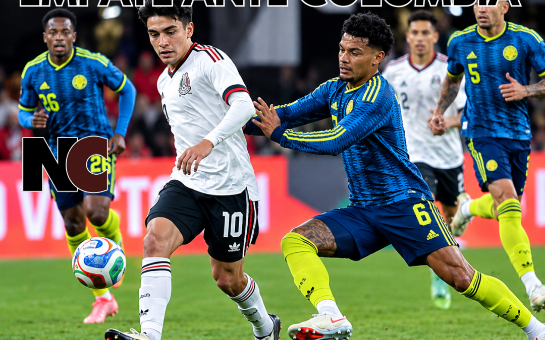 México rescata empate ante Colombia en el debut de Rafael Márquez