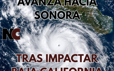 Huracán Polo avanza hacia Sonora tras impactar Baja California Sur