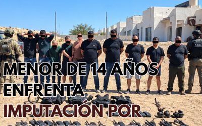 MENOR DE 14 AÑOS ENFRENTA IMPUTACIÓN POR OCHO DELITOS EN PUERTO PEÑASCO