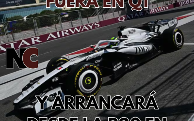 CHECO PÉREZ QUEDA FUERA EN Q1 Y ARRANCARÁ DESDE LA P20 EN BAKÚ