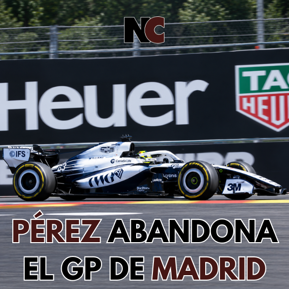 Sergio Pérez abandona el GP de Madrid