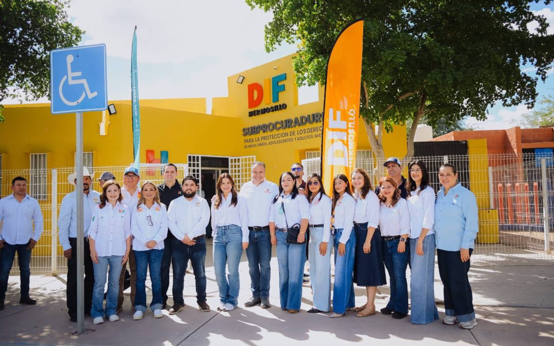 Entregan Patty Ruibal y Toño Astiazarán remodelación de unidades de apoyo a las familias en Miguel Alemán