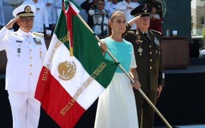 Conmemoran 205 años de la Armada de México en Veracruz