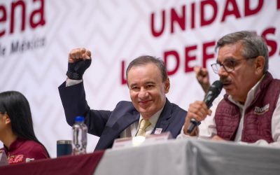 Alfonso Durazo toma protesta a coordinadores estatales de Morena