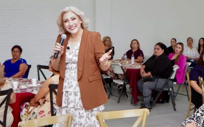 Claudia Santacruz resalta el papel de las mujeres en Cajeme