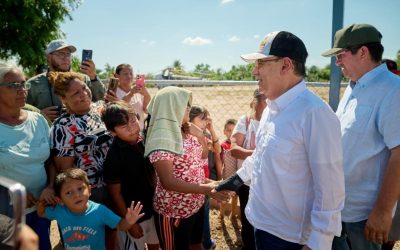 Gobernador Durazo despliega total atención y recursos para restablecer afectaciones a familias por huracán Polo