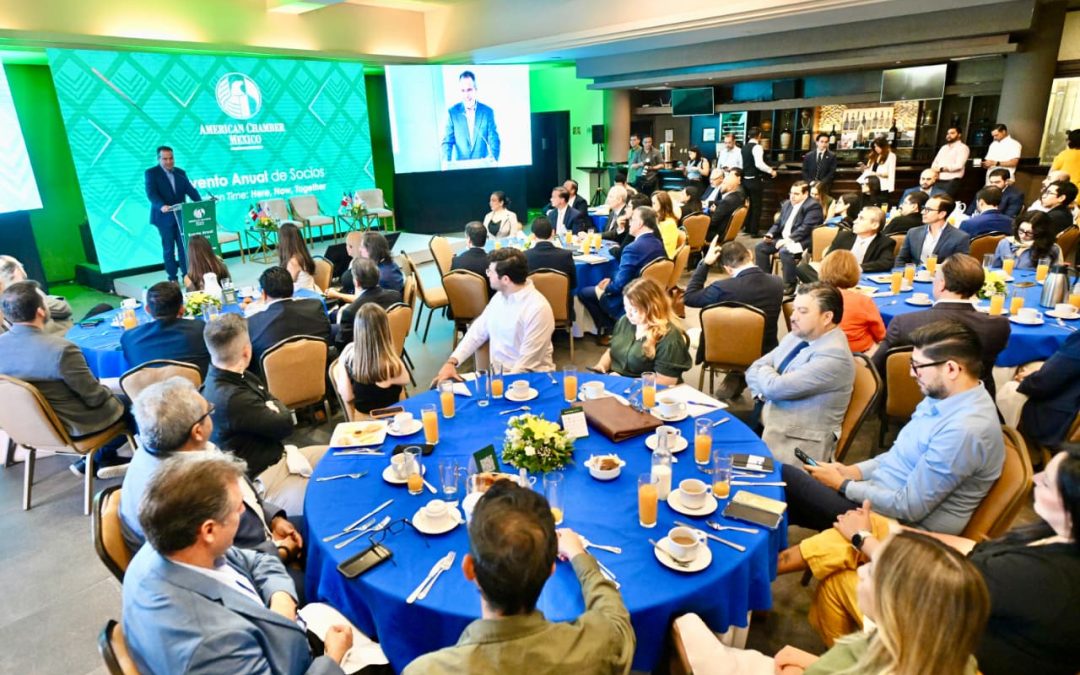 Destaca Toño Astiazarán liderazgo económico de Hermosillo en el encuentro de Amcham