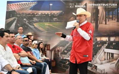 Gobernador Durazo avanza con la modernización del Estadio de Los Mayos; inauguración será el 30 de octubre