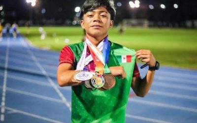 Alumno de Cobach Sonora suma cuatro años consecutivos como medallista en Paralimpiadas Nacionales