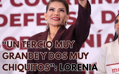 “UN TERCIO MUY GRANDE Y DOS MUY CHIQUITOS”: LORENIA VALLES MANDA MENSAJE RUMBO A 2027