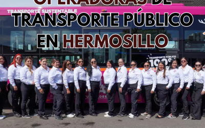 Se graduan 66 nuevas operadoras de transporte público en Hermosillo